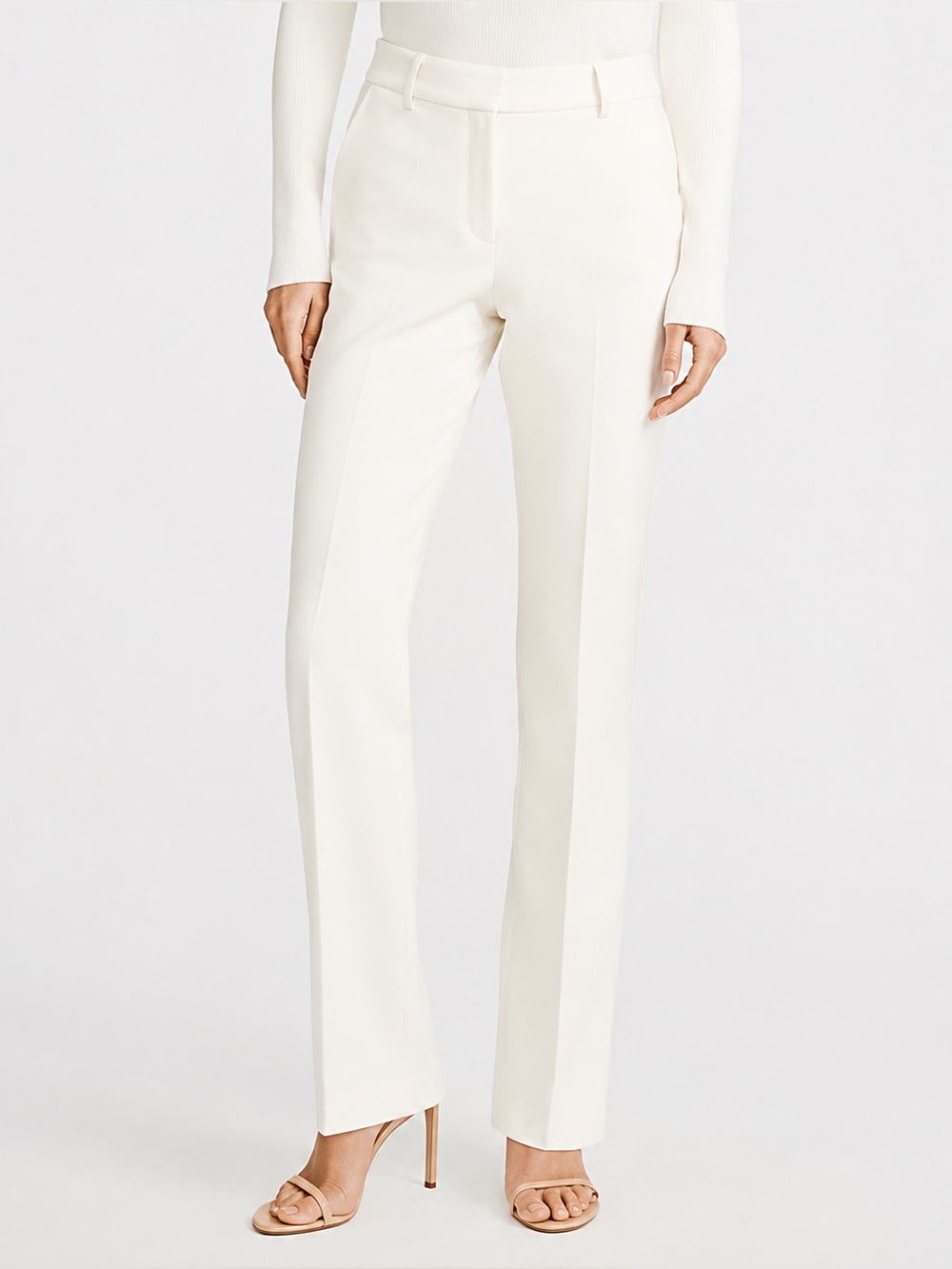 EXPRESS Editor Super High Rise Straight Ankle Pants